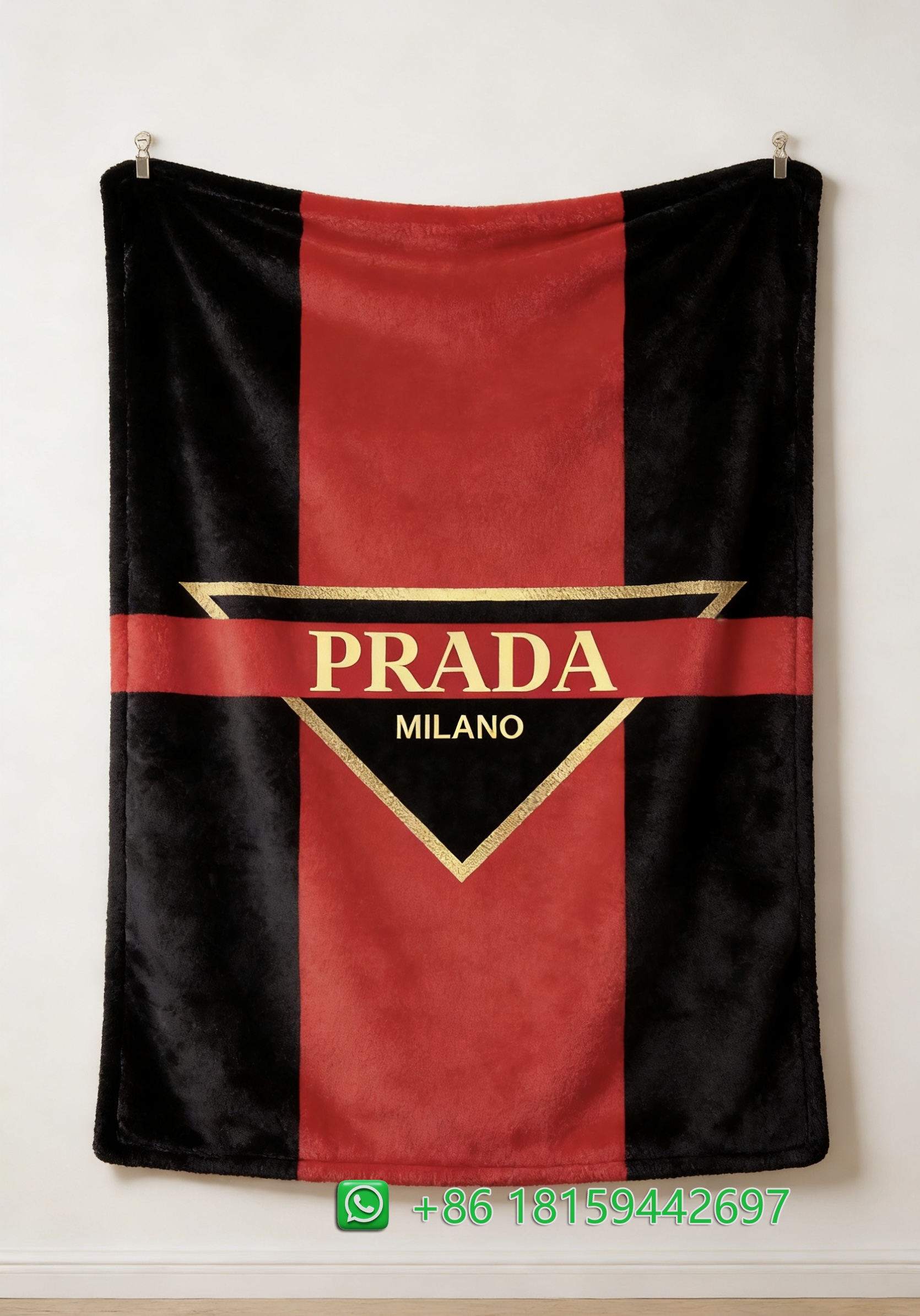Prada Throw Blankets